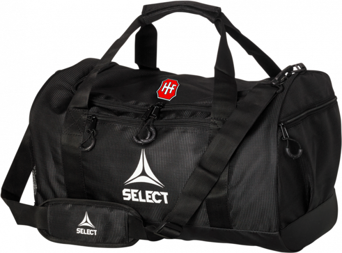 Select - Hif Træner Sportsbag Milano Round, 48 L - Sort & hvid